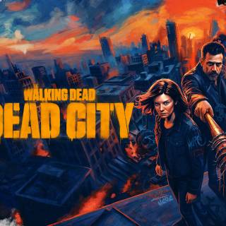 Negan Dead City 4k wallpaper