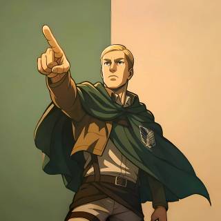 Erwin Smith 4k wallpaper