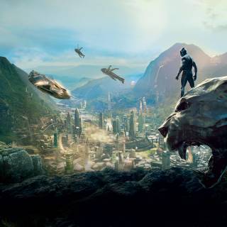 4k Black Panther PC wallpaper