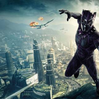 4k Black Panther PC wallpaper