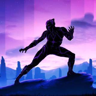 4k Black Panther PC wallpaper