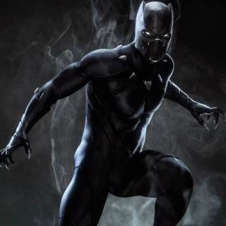 4k Black Panther PC wallpaper