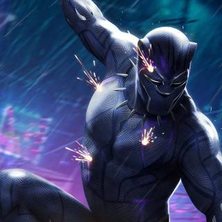 4k Black Panther PC wallpaper