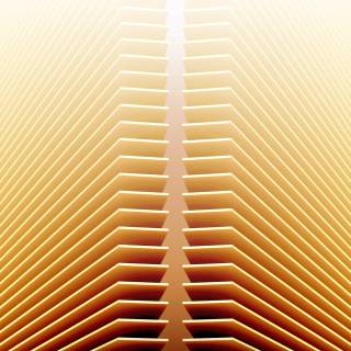 Gradient orange 4k wallpaper