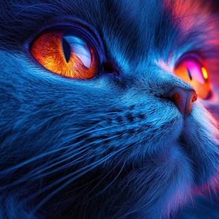 Cute kitten 4k wallpaper