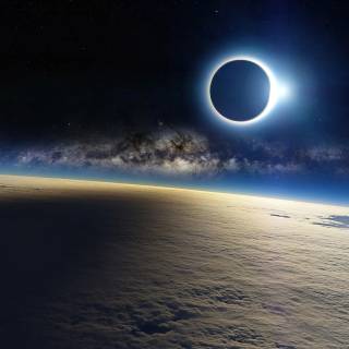 Space 4k landscape wallpaper