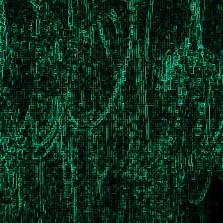 Matrix code 4k wallpaper