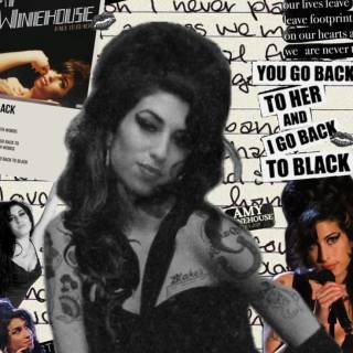 Amy Winehouse phone wallpaper