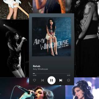 Amy Winehouse phone wallpaper