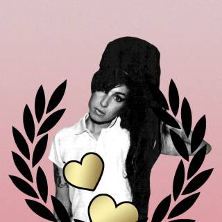 Amy Winehouse phone wallpaper