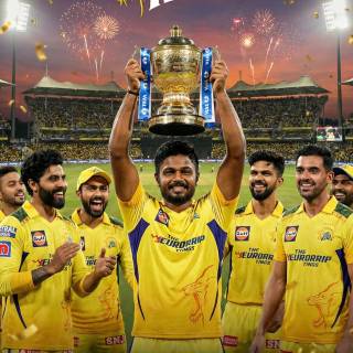 Chennai Super Kings phone wallpaper