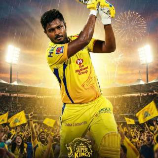 Chennai Super Kings phone wallpaper