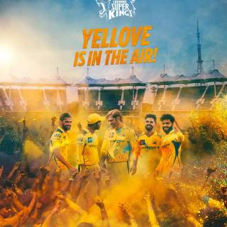 Chennai Super Kings phone wallpaper
