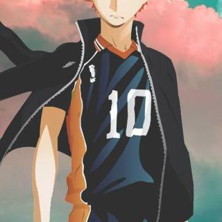 Shoyo Hinata phone wallpaper