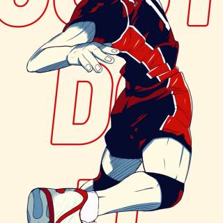Shoyo Hinata phone wallpaper