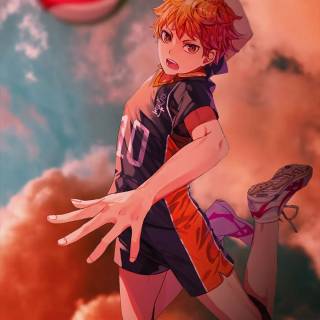 Shoyo Hinata phone wallpaper