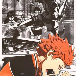 Shoyo Hinata phone wallpaper