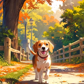 Beagle phone wallpaper