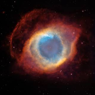 Helix Nebula 4k wallpaper