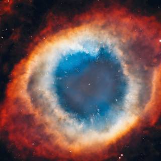 Helix Nebula 4k wallpaper