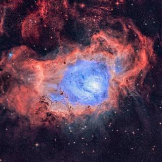 Helix Nebula 4k wallpaper