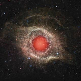 Helix Nebula 4k wallpaper
