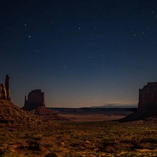 Desert night 4k wallpaper