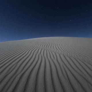 Desert night 4k wallpaper