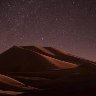 Desert night 4k wallpaper