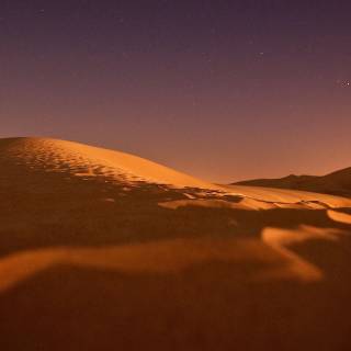 Desert night 4k wallpaper