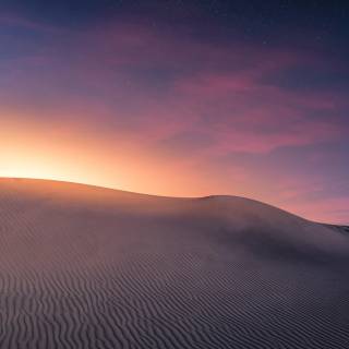 Desert night 4k wallpaper