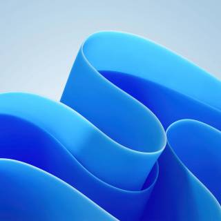 Blue wave 4k wallpaper