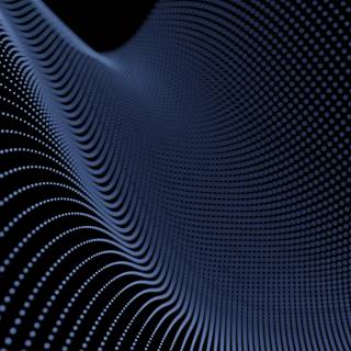 Blue wave 4k wallpaper