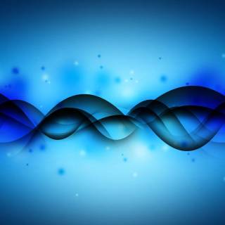 Blue wave 4k wallpaper