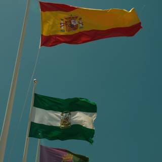 Spanish flag 4k wallpaper