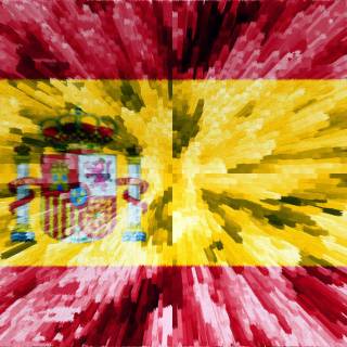 Spanish flag 4k wallpaper