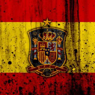 Spanish flag 4k wallpaper