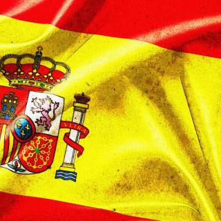 Spanish flag 4k wallpaper