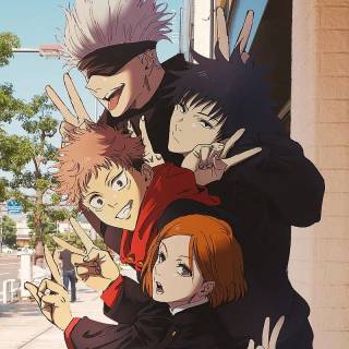 Jujutsu kaisen iPad 4k wallpaper