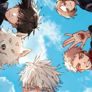 Jujutsu kaisen iPad 4k wallpaper