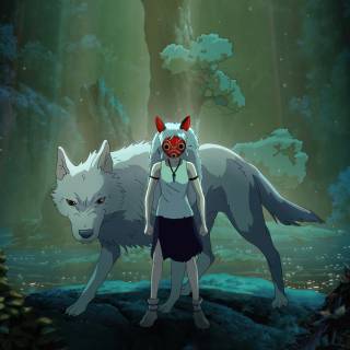 4k Mononoke wallpaper