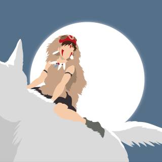 4k Mononoke wallpaper