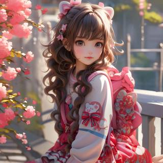 4k cute animation wallpaper