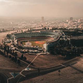 LA Dodgers 4k wallpaper
