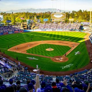 LA Dodgers 4k wallpaper