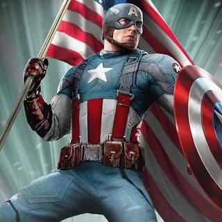 4k PC Captain America wallpaper