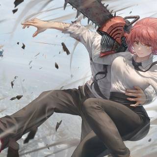 Chainsaw Man Power 4k wallpaper