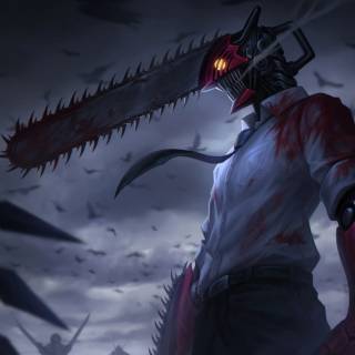 Chainsaw Man Power 4k wallpaper