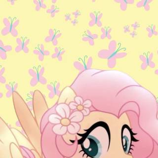 Fluttershy phone wallpaper