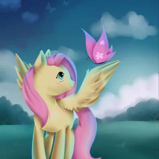 Fluttershy phone wallpaper